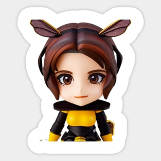 A cute little bee Sticker